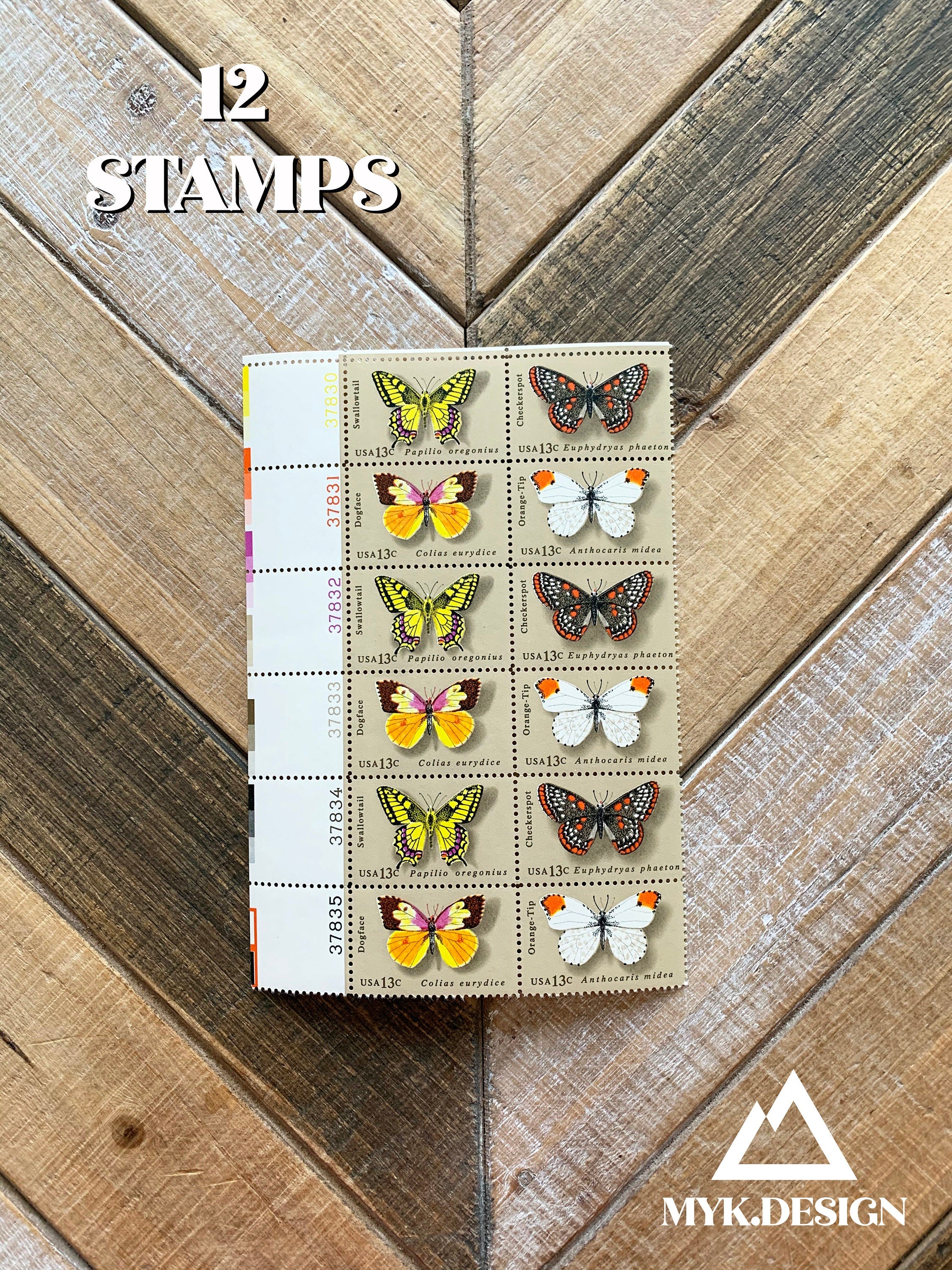 13c Swallowtail Butterfly Stamps - Pack of 10