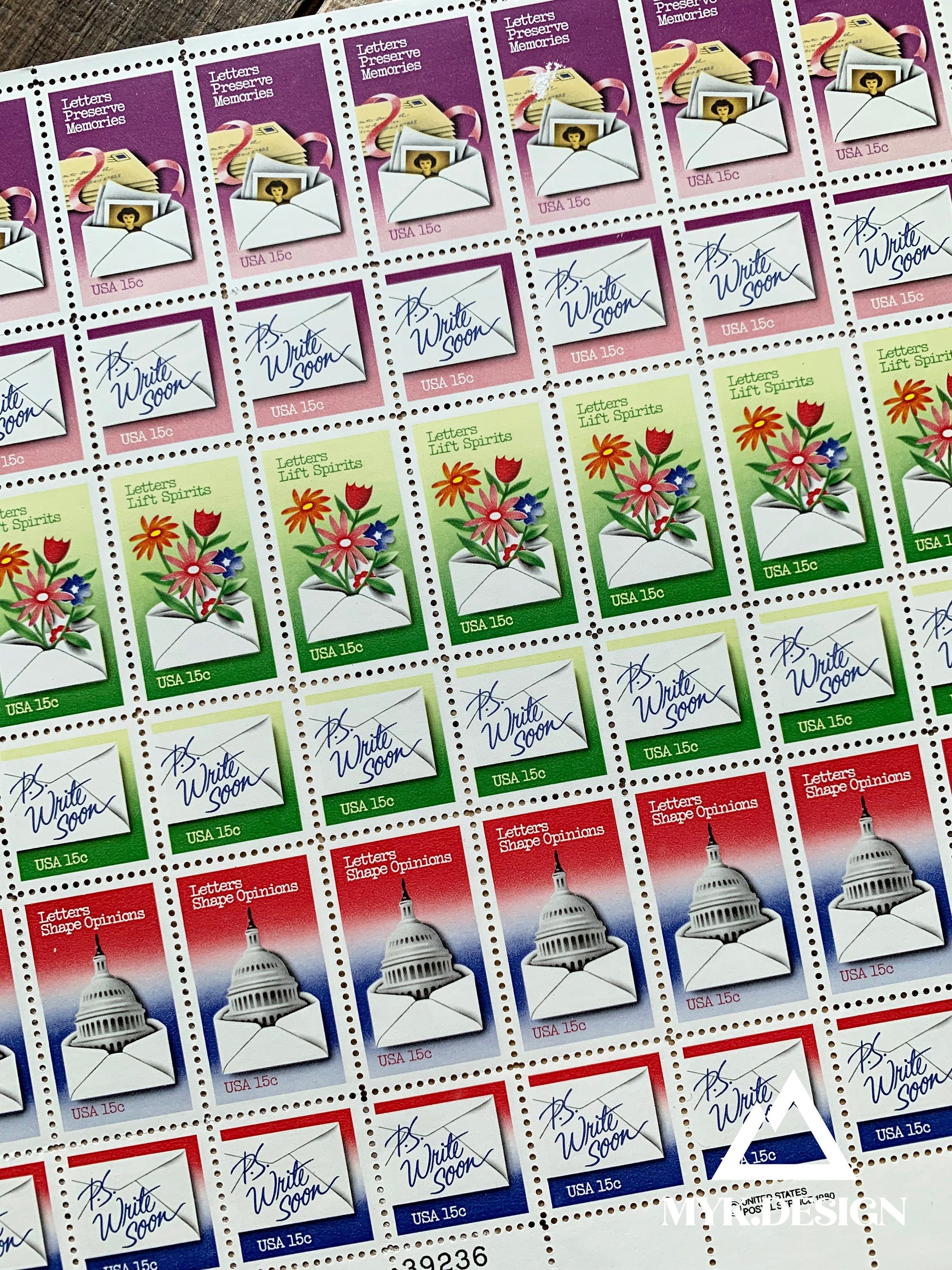 4848 外国切手 アイルランド 1990年 愛 Loveのデザイン 2種 Love – MykDesignShop
